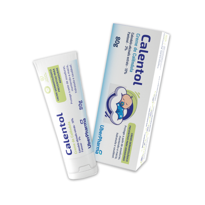 CALENTOL CREME DE CALÊNDULA E PANTENOL BISN. 80 G