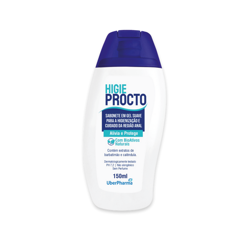 HIGIEPROCTO SABONETE LÍQUIDO DE HIGIENE DA REGIÃO ANAL FR 150 ML