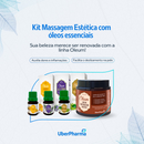 KIT MASSAGEM ESTETICA COM OLEOS ESSENCIAIS