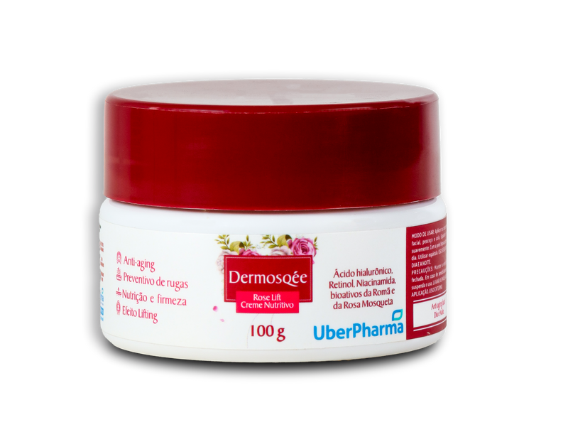 DERMOSQEE CREME NUTRITIVO FACIL DIA E NOITE ROSE LIFT 100 G