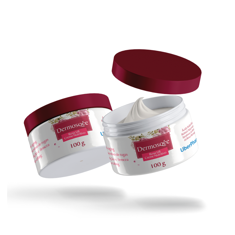 DERMOSQEE CREME NUTRITIVO FACIL DIA E NOITE ROSE LIFT 100 G